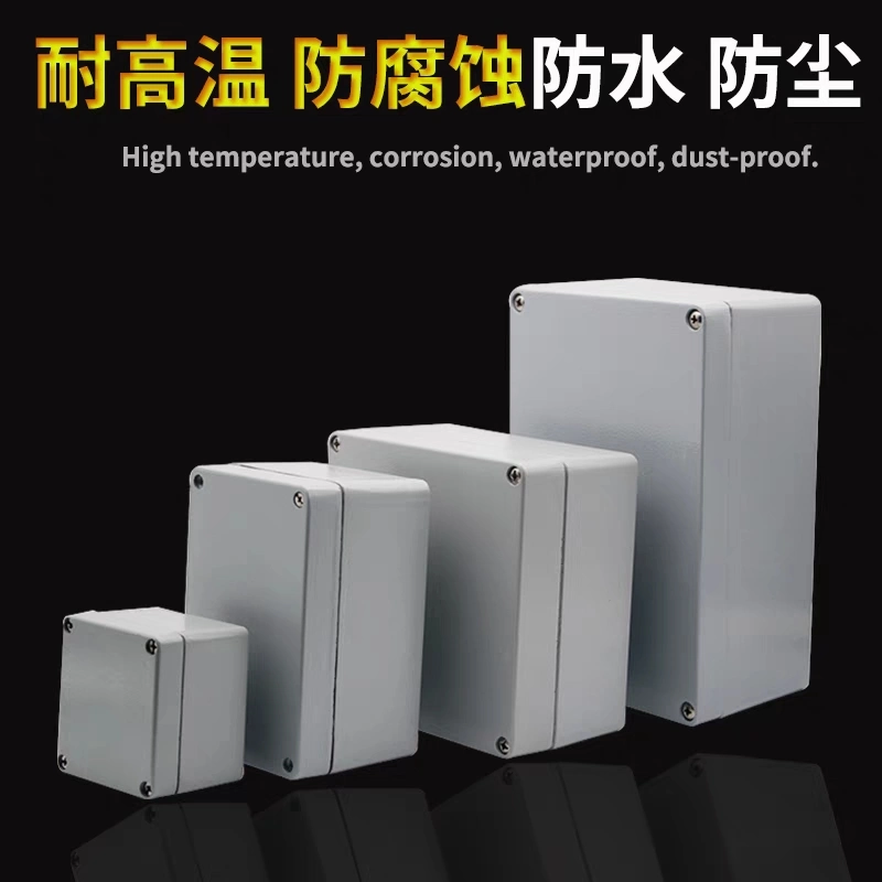 M-161006 Waterproof Aluminum Box, Waterproof Aluminum Enclosure, IP67 Aluminum Junction Box, Outdoor Used Junction Box