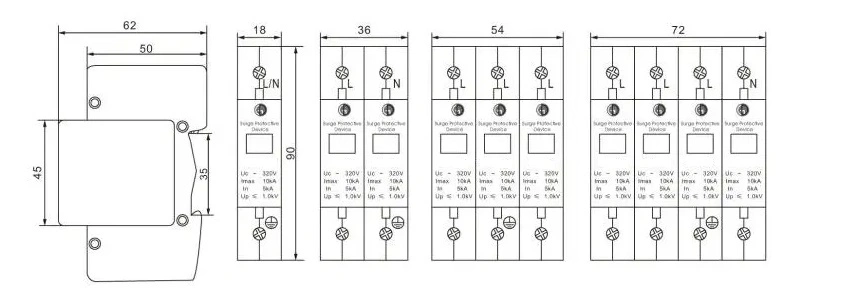 Discount AC SPD Surge Protection Device