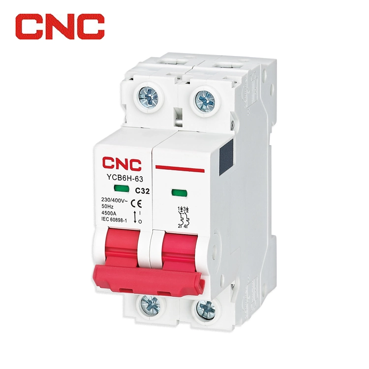 CNC Free Sample Factory 25A Circuit Breaker 250 AMP AC Circuit Breaker MCB 25 AMP Miniature Circuit Breaker MCB