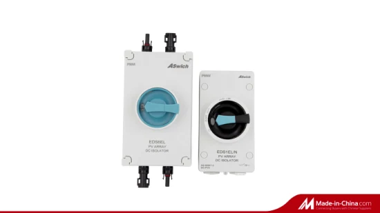 IP66 1000 V/1200 VDC 32 A DIN-Schiene/Außenverriegelung/Gehäusekasten Solar-PV-Array-DC-Isolator