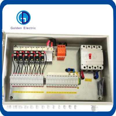 IP67 Solar-PV-Kombikasten PV-Array-Box 4 Gruppen 8 Gruppen 12 Gruppen eingehend und 1 ausgehend