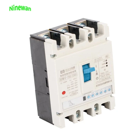 Ninewan MCCB-Leistungsschalter, 3p, 63 A, 80 A, 125 A, AC400 V, 50 Hz, 3-phasiger Kompakt-Leistungsschalter, 4-poliger MCCB