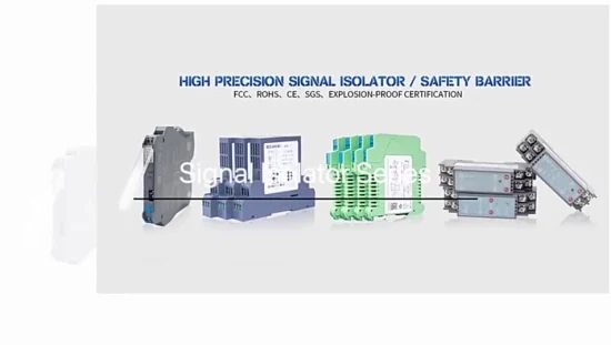 Konverter 0–10 V 4–20 mA DC, eigensicherer Barrieren-Signalisolator