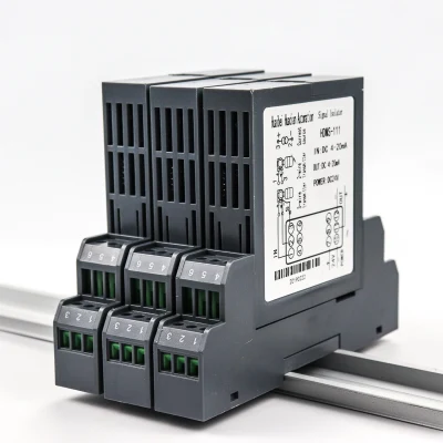 DC-Analogsignal-Isolator, 4-20 mA-Signalsplitter, 35-mm-Schienenkonverter