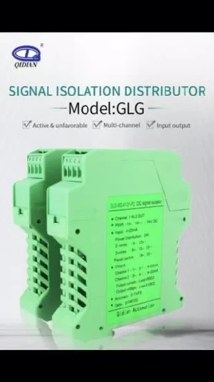 0,1 % Genauigkeit Analoger 4–20 mA 0–10 V 0–5 V Ausgangssignal-Isolator